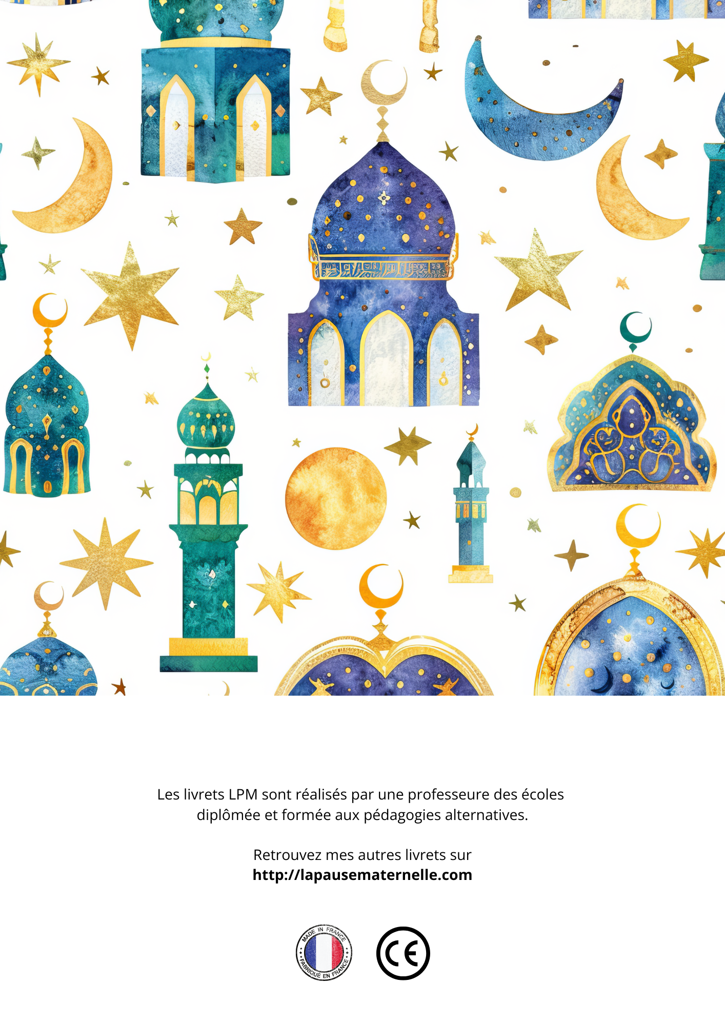 Livret d'activités Ramadan - Moyenne Section